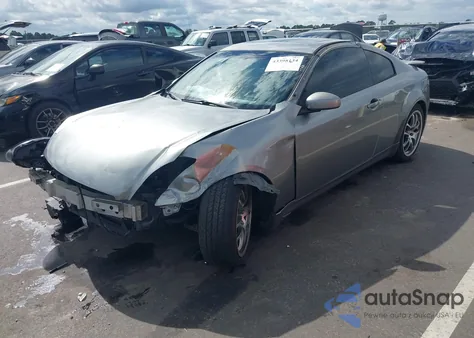 2005 Infiniti G35 z USA, uszkodzony, nr VIN JNKCV54E85M423442